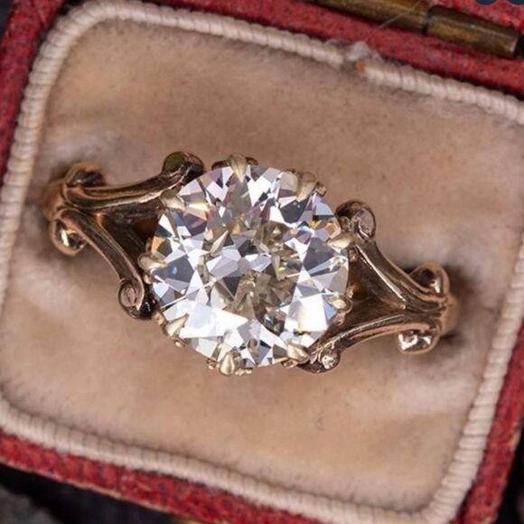 🩵 NEW Vintage crystal unique style ring 🩵 - Picture 1 of 6